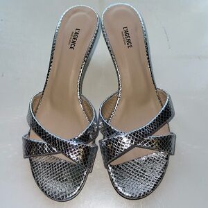New L’AGENCE leather Sandals. Size 38.